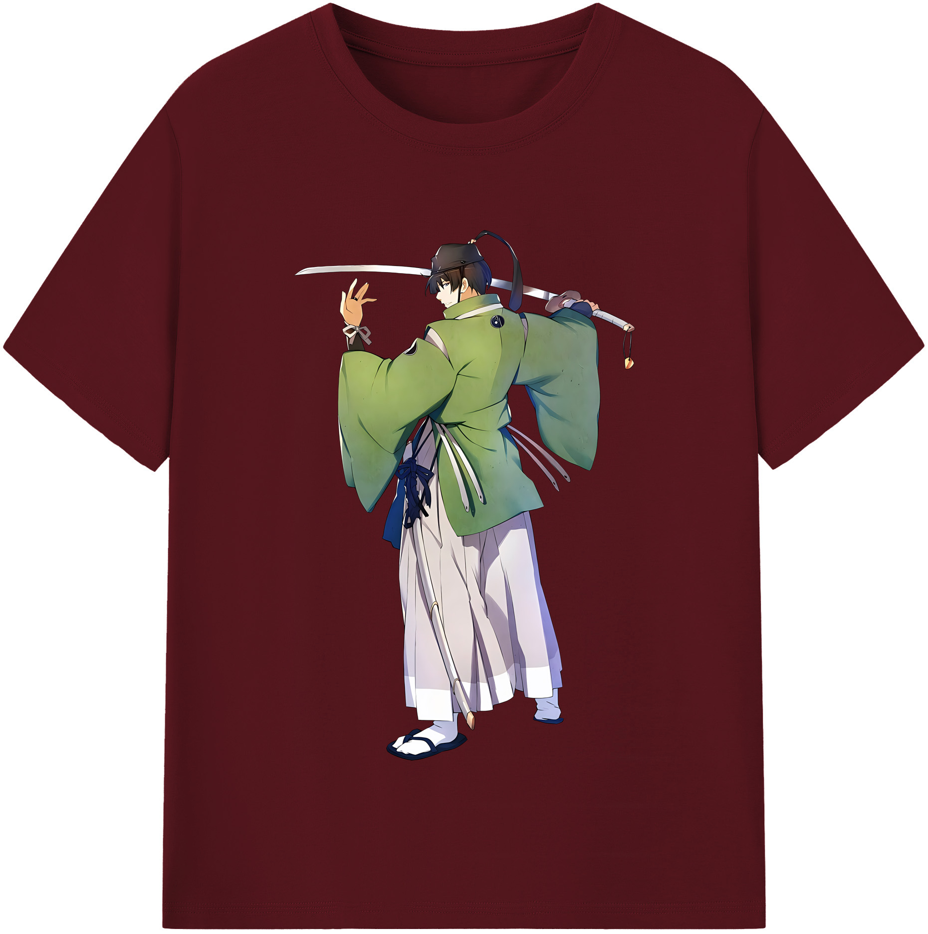 （画像用） 刀剣乱舞 Touken Ranbu 綿100％半袖Tシャツ（フロントプリント）